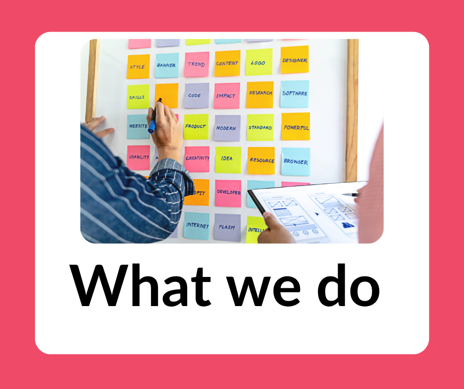 What we do Home Button
