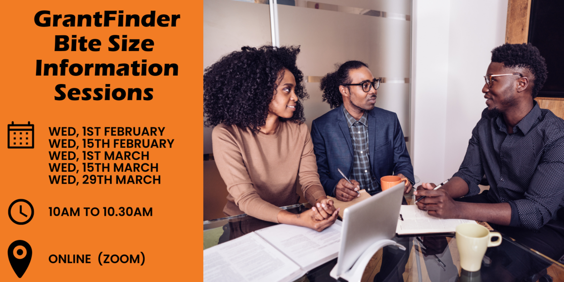 GrantFinder Info Sessions