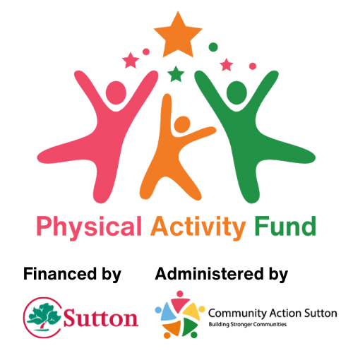 Physical Activity Fund Logo  AND  with LBS and CAS