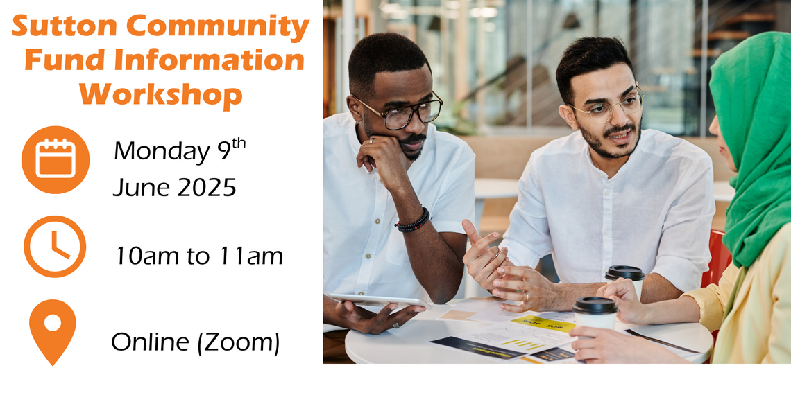 SCF Workshop image - Monday 9th June 2025 - 10am to 12pm - Online 
