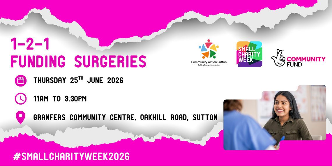 SCW Funding Surgeries with image 25th June 26