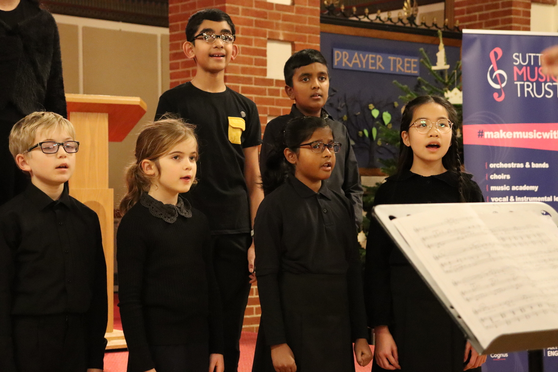 Sutton Music Trust Festive Fundraising Image
